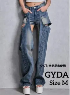 hififnk pov washed denim 韓国 デニム バギー ダメージ - メルカリ