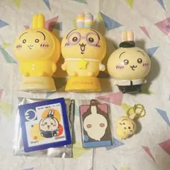 ちいかわ フィギュア ストラップ キーホルダー 食玩 グッズ うさぎ 6点