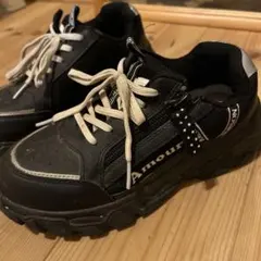 BOBSON Pretish ブラックスニーカーのサムネイル
