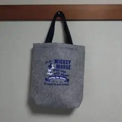 ミッキーマウス フェルトトートバッグ人気のディズニー商品。