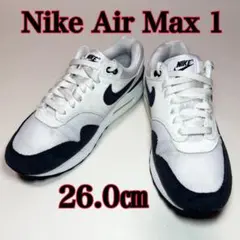 大人気✨NIKE エアマックス1 ホワイト　26.0㎝