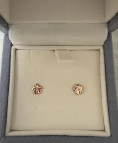 【新品・未使用】ジュエリーTSUTSUMI K10 ピンクゴールド　ピアス