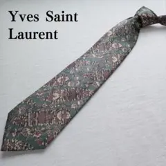 新品 希少カラー 抹茶グリーン Yves saint Laurent ネクタイ 2025年最新】Yves Saint Laurent カラー：グリーン系 ネクタイの