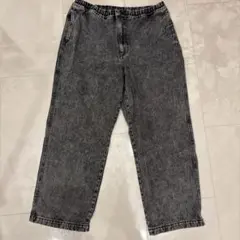 XLARGE ワイドデニムパンツ ブラック・グレーのサムネイル