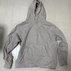 UNIQLO U ピンクベージュ スウェットプルパーカー L