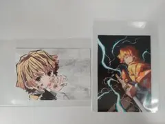 鬼滅の刃 全集中展 善逸 ポストカード 2枚セット
