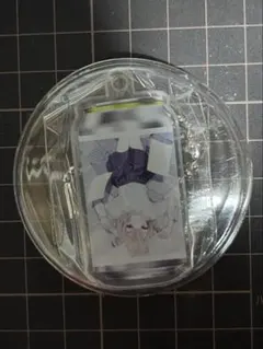 ミルサブ　ラベル缶　当たり　キーホルダー　カート ミルキーサブウェイ ラベル缶 カート ミルサブ 当たり付き アクキー