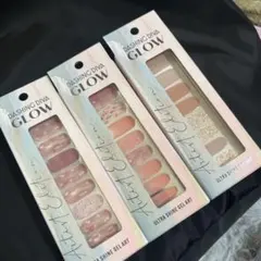 DASHING DIVA GLOW Artistネイルシール 3パックセット
