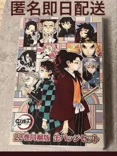 鬼滅の刃 22巻同梱版 缶バッジセット