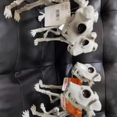 Skeleton Dog スケルトンドッグ 模型 2体セット