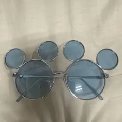 ディズニー　（水色）ミッキー　サングラス