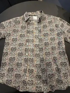 Paul Smith 半袖シャツ Lサイズ ペイズリー柄