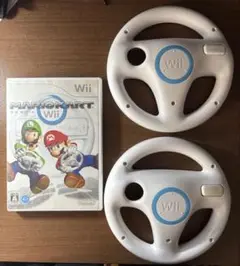 マリオカートWii ハンドル2個セット