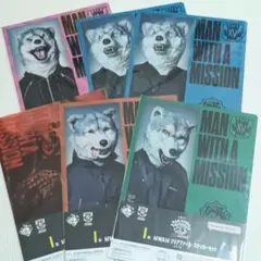 MAN WITH A MISSION 一番くじ クリアファイル・ステッカーセット