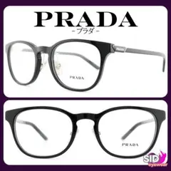 ☆大注目☆《定価45,760円！》PRADA／プラダ　ブラック×シルバー　メガネ