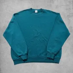 90s USA製 ジャージーズ アメリカ製 グリーン XL 無地スウェット