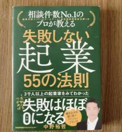 失敗しない起業 55の法則／中野裕哲