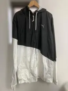 PUMA フード付 ウィンドブレーカー XL 裏メッシュ　J5