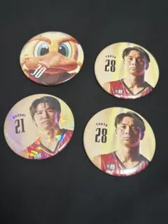 三遠ネオフェニックス 缶バッジ ガチャガチャ