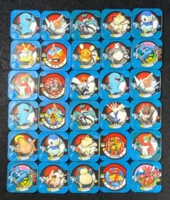 ポケモンカードゲーム ポケモントレッタ 30個 まとめ売り 青系 ⑬のサムネイル