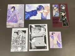 春の嵐とモンスター（購入特典）イラストカード、他