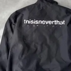 14504 thisisneverthat バックプリント ナイロンジャケット