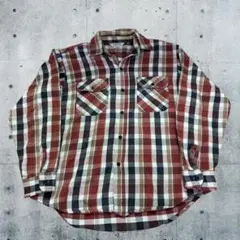 【最終値下げ】USA製80s-90s FIVE BROTHER ヘビーネルシャツ