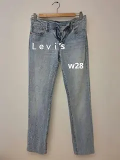 Levi's 511 古着 ライトブルーデニム W28 L32