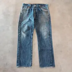 リーバイス569 Levis W36 ワイド バギー 青 古着 ヒゲ 21431 - メルカリ