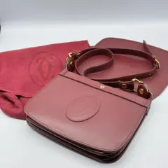 ✨美品✨カルティエ マストライン ショルダーバッグ レディース 保存袋付