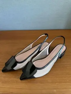 Pretty Ballerinas エラ レザー メッシュ ポインテッドシューズのサムネイル