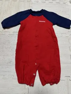 MIKI HOUSE 赤青ロンパース