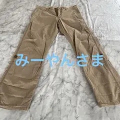 Back Number ワークパンツ ベージュ　綿95%のサムネイル
