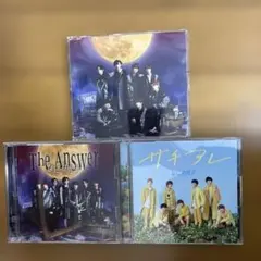 なにわ男子 the answer サチアレ CD×DVD 3枚セット