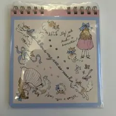 くらはしれい　スクエアメモ　ねこ　女の子　ガーリー　可愛い