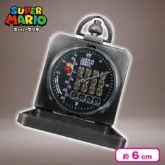 スーパーマリオブラザーズ ポケットウォッチ 懐中時計 マリオ＆コイン ブロック缶