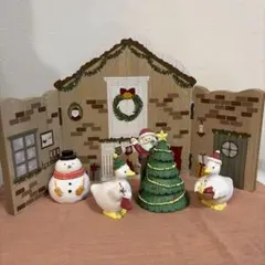 クリスマス インテリア サンタ ツリー スノーマン アヒル ナチュラルキッチン