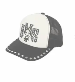 HYSTERIC GLAMOUR SEE NO EVILスタッズメッシュキャップ