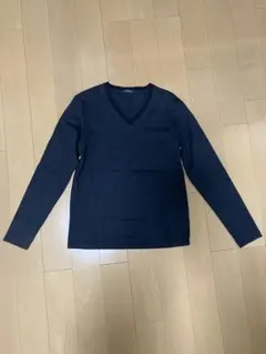 UNITED ARROWS Vネック長袖カットソー