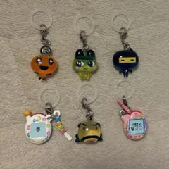6点　たまごっち　たまごっちめじるしアクセサリー3 セミコンプ　まめっち