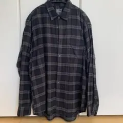 無印良品　メンズ　長袖シャツ　XL