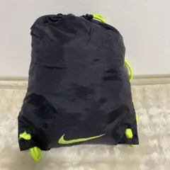 Nike ドローストリングバッグ 黒/ネオンイエロー