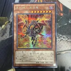 遊戯王 真紅眼の黒炎竜 シークレット