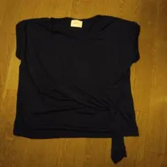 サイドノット 半袖 チュニック ブラックのサムネイル