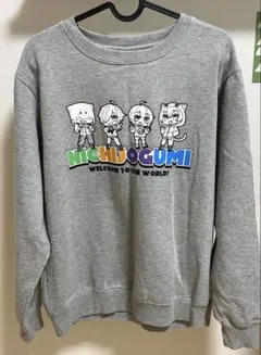 日常組 しまむらコラボ スウェット グレー Mサイズのサムネイル