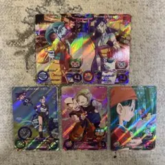 ドラゴンボールヒーローズ　ugm4 gcp コンプリート5枚セット