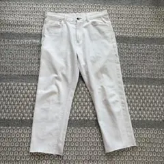 STILL BY HAND ホワイトデニムパンツ サイズ48のサムネイル