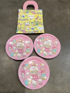 サンリオ♡ メラミン樹脂　小皿　３点setのサムネイル