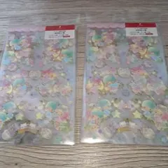 レトロ‼️リトルツインスターズ キキララ　プレゼントバッグ　ラッピング袋