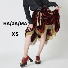 ha za ma ハザマ はざま 寄り添うワイドサルエルパンツ hazama hazamaハザマ はざま 寄り添うワイドサルエルパンツ black